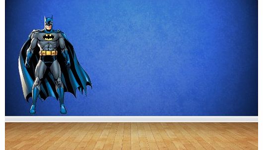 Super Stickers Standing Batman Dark Knight Wall Stickers Art Decal Vinyl Boys Bedroom