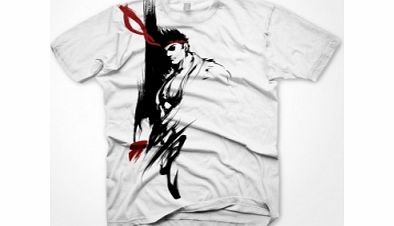 Street Fighter IV Zen Dragon T-Shirt Medium