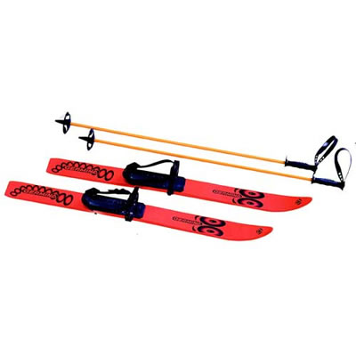 Super Tramp Child Ski Sets (Super Tramp Red Ski Set)