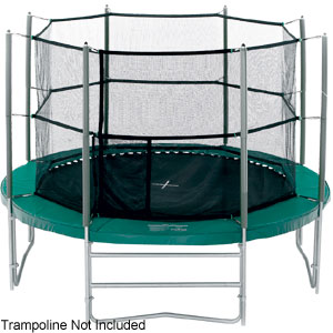 Super Tramp Cosmic Bouncer Trampoline Safety Enclosure