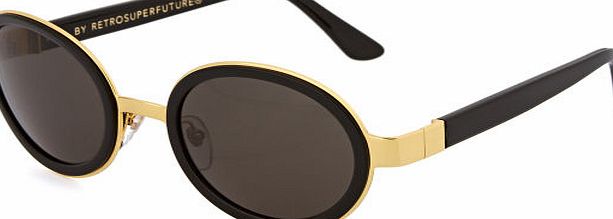 Super Womens Super Santa Sunglasses - Black