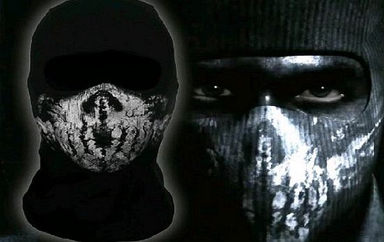 super9shop Ghost balaclava face skull mask hood biker skateboard Cosplay COD Call of Duty10