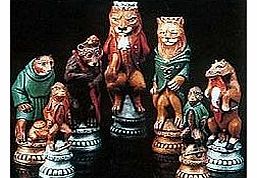 Supercast Make Your Own Chess Sets With These 9 x Supercast Reynard the Fox Chess set latex moulds