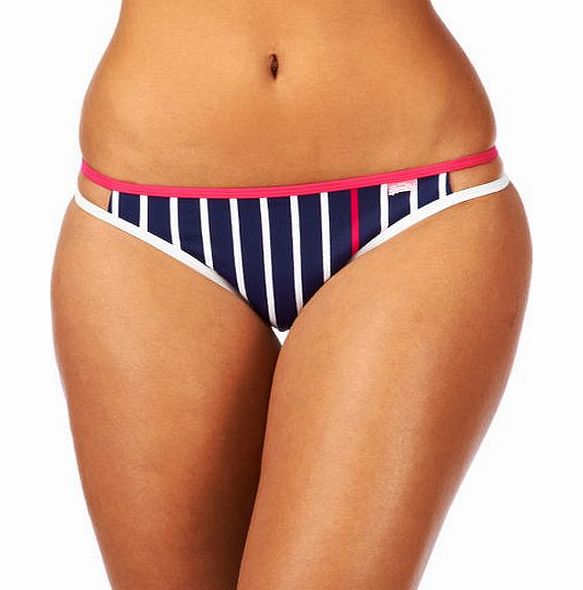 Superdry Womens Superdry Pop Stripe Bikini Bottom -