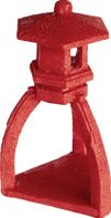 Superfish Zen Deco Ornaments - Pagoda - Red