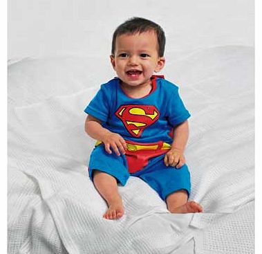 Superman Baby Boys Dress Up Romper - 3-6 Months