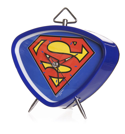 SUPERMAN Classic Logo Alarm Clock