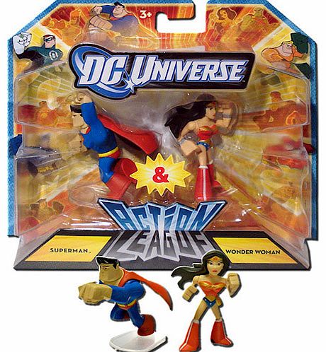 DC Universe Action League - Superman & Wonder