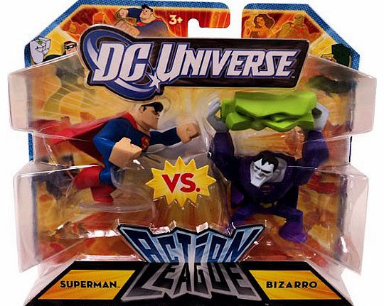 Superman DC Universe Action League - Superman vs. Bizarro