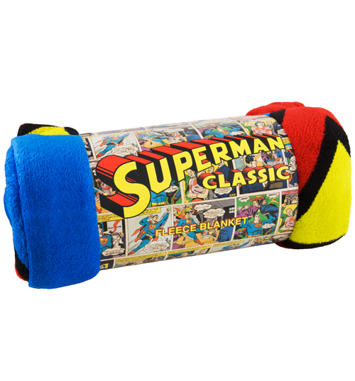 SUPERMAN Logo Fleece Blanket
