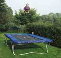 The Boomer 16.5ft x 9.5ft Trampoline with WC