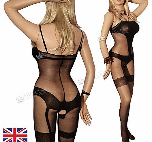 supplied by princess lace boutique NT6-SHEER NYLON TIGHT BLACK BODYSTOCKING BODYCORN CLUB FUNKY STOCKING,LEGGING Special gift for her