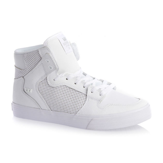 Supra Mens Supra Vaider Shoes - White - White