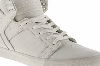 White Skytop Trainers