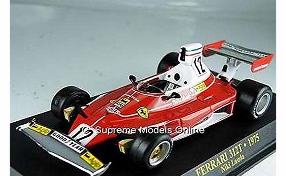 1975 Ferrari 312T Niki Lauda 1/43Rd Size Car Model Formula One Version R0154X