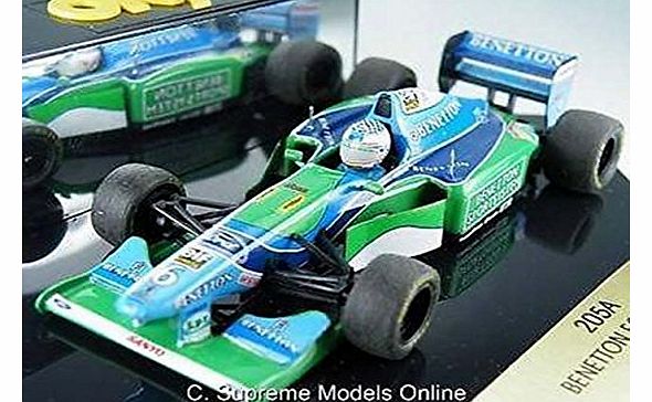 Supreme Benetton Ford J.J Lehto Formula 1 Model Car 1/43 Scale Packaged Issue K8967Q