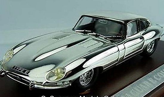 Supreme Jaguar E Type Car Model 1/43Rd Scale Chrome Colour Scheme Example Bxd T3412Z
