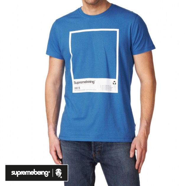 Supremebeing Mens Supremebeing S:Tone T-Shirt - Shore Blue