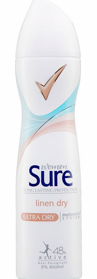 Sure Linen Dry Ultra Dry 48h Active