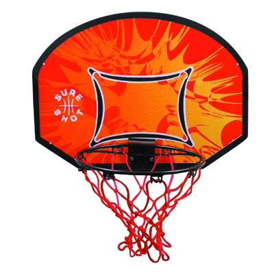 Little Shot Backboard and Ring Set with Coloured Backboard