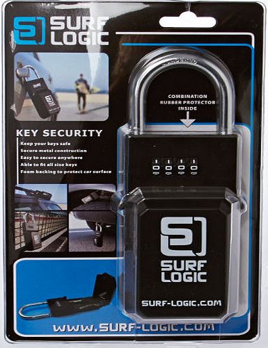 Surf Logic Mens Surf Logic Key Security Lock - Black