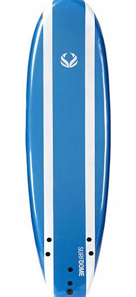 Surfdome Blue Stripe Softboard - 7ft 0