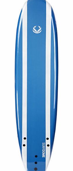Surfdome Blue Stripe Softboard - 8ft 0