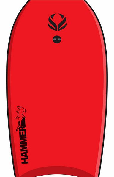Surfdome Hammer Bodyboard Red - 42 inch