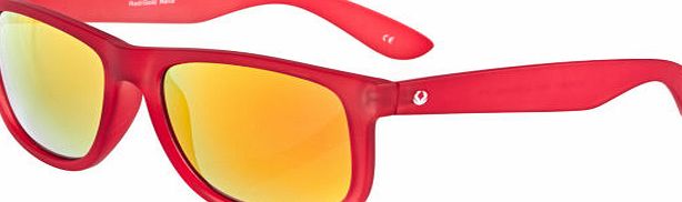 Surfdome Mens Surfdome Vega Sunglasses - Red/gold Revo
