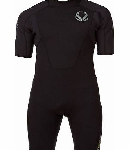 Surfdome Mens Surfdome XSD 2/2mm Spring Wetsuit - Black