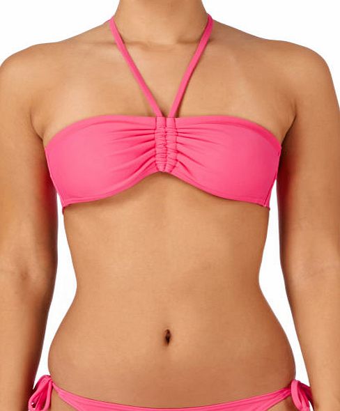 Surfdome Womens Surfdome Kalami Bikini Top - Pink
