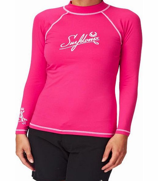 Surfdome Womens Surfdome Larone Long Sleeve Rash Vest -