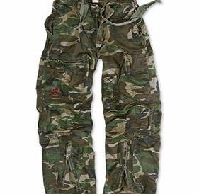 Surplus ``Surplus`` Designer-Trousers ``Infantry Cargo``, Size: 2XL, Color: woodland