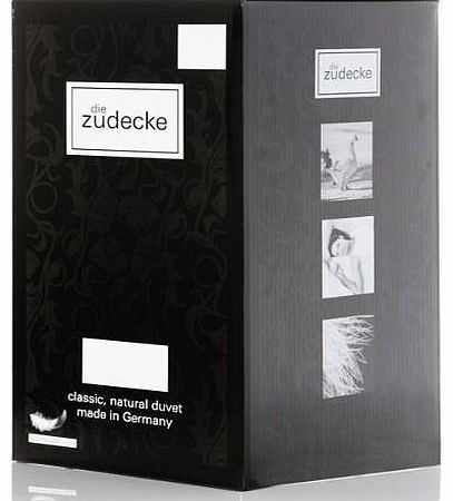 Die Zudecke Hungarian White Goose Feather And Down Duvet, 10.5 Tog, Single