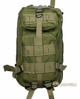 US ARMY MILITARY COMBAT BACKPACK RUCKSACK HIKING BAG CAMOUFLAGE 30L 3P OLIVE