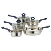 Swan Stainless Steel 5 Piece Pan Set with