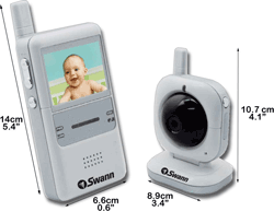 Swann Digital Video Monitor - 2.5 Screen - NEW