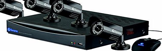 SWDVK-812604F-UK - DVR8-1260 8 Channel Digital Video Recorder & 4 x PRO-535 Cameras with 1TB Hard Drive (UK)