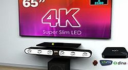 SWEDX Smart SuperSlim 65 UHD LED DVB-T/T2/C 120Hz. Package 1