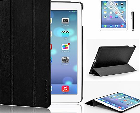 Swees Ultra Slim Apple iPad Air (5th 2013 Version) Leather Case Cover, Full Protection Smart Cover for iPad Air iPad 5 5th With Magnetic Auto Wake amp; Sleep Function   Screen Protector amp; Stylus
