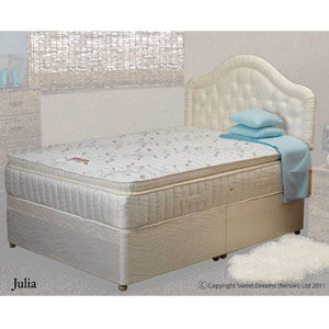 , Julia, 3FT Single Divan Bed