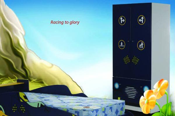 Sweet Dreams Beds Mean Machine Wardrobe