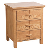 Sweet Dreams Darcy 3 Drawer Bedside Cabinet in