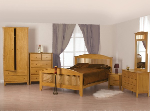 Sweet Dreams Foster - bedside cabinet - Light Wood