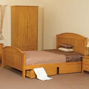 Foster 4FT 6 Double Wooden Bedstead