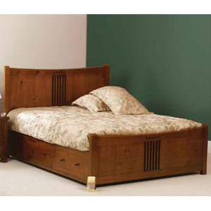 Sweet Dreams Hudson 5FT Kingsize Wooden Bedstead