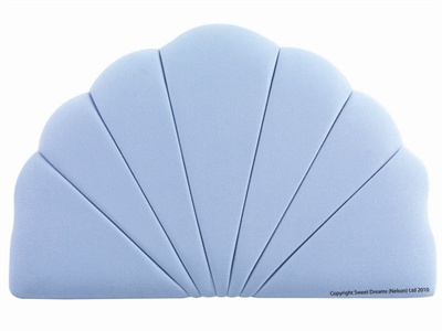 Sweet Dreams Solar Headboard Single (3) Velour Maroon