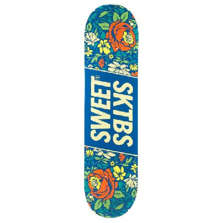 Sweet Official Floral Skateboard Deck - 8.2 inch
