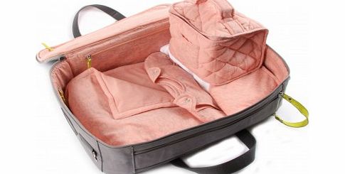 Sweetcase Maternity case with a chic bag - pink `One size