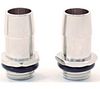SWIFTECH (BSPP250500CP) Pack of 2 Chrome Caps 0.25` x 0.5